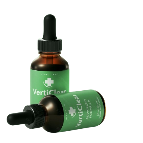 VertiClear Natural Ear & Hearing Support VertiClear Dietary Supplement Bottle